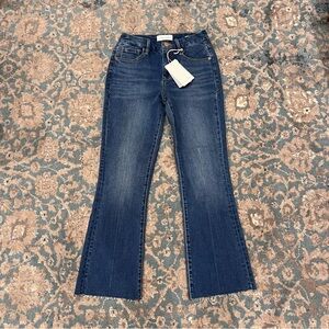 NWT Dear John Jeanne Denim Flare Jeans Size 24